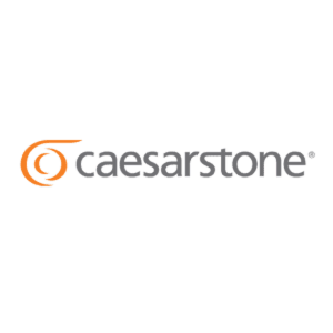 Caesarstone logo on black background